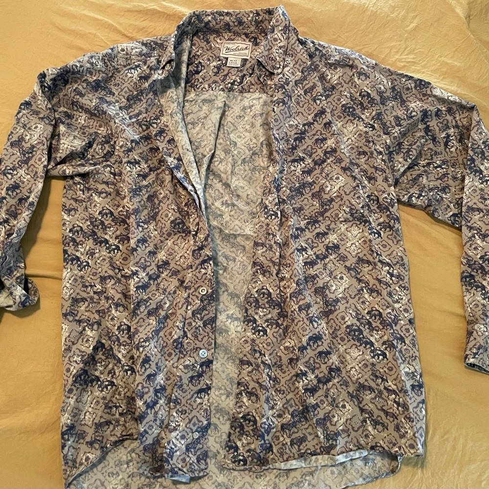Vintage Men’s Woolrich Button-up